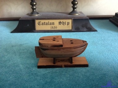 каталонское судно в бутылке