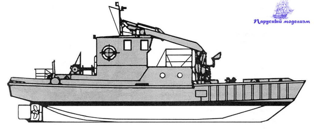 Буксир костромич 1606 чертежи