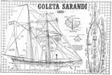 Sarandi, goleta, 1815