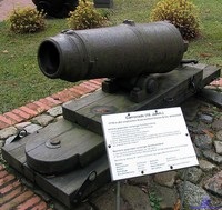 140 мм английская карронада XVIII в.