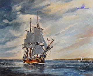 HMS Baunty от Revell